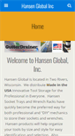 Mobile Screenshot of hansenglobalinc.com
